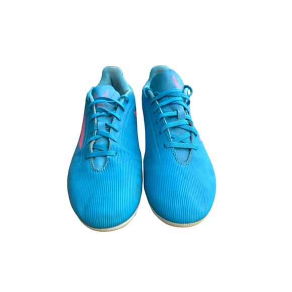 Adidas Shoes Speedflow3 Blue Pink Soccer Football Cleats Size Men's 12 - Picture 2 of 3